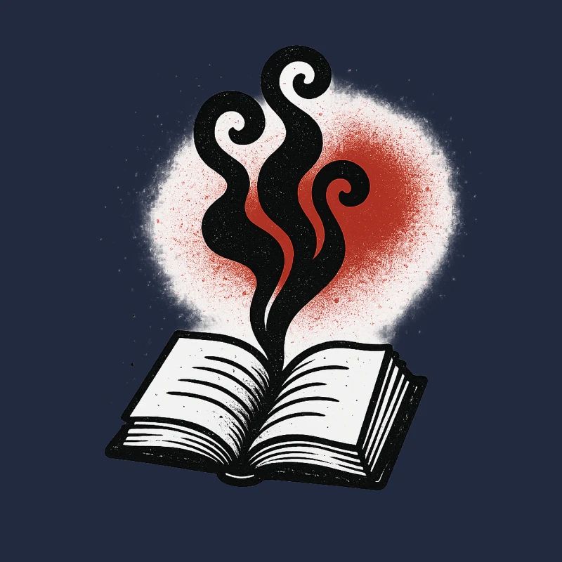 Der Funke der Fantasie eines Buches