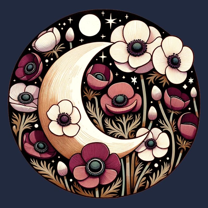 Mondschein-Blüte Rundförmig