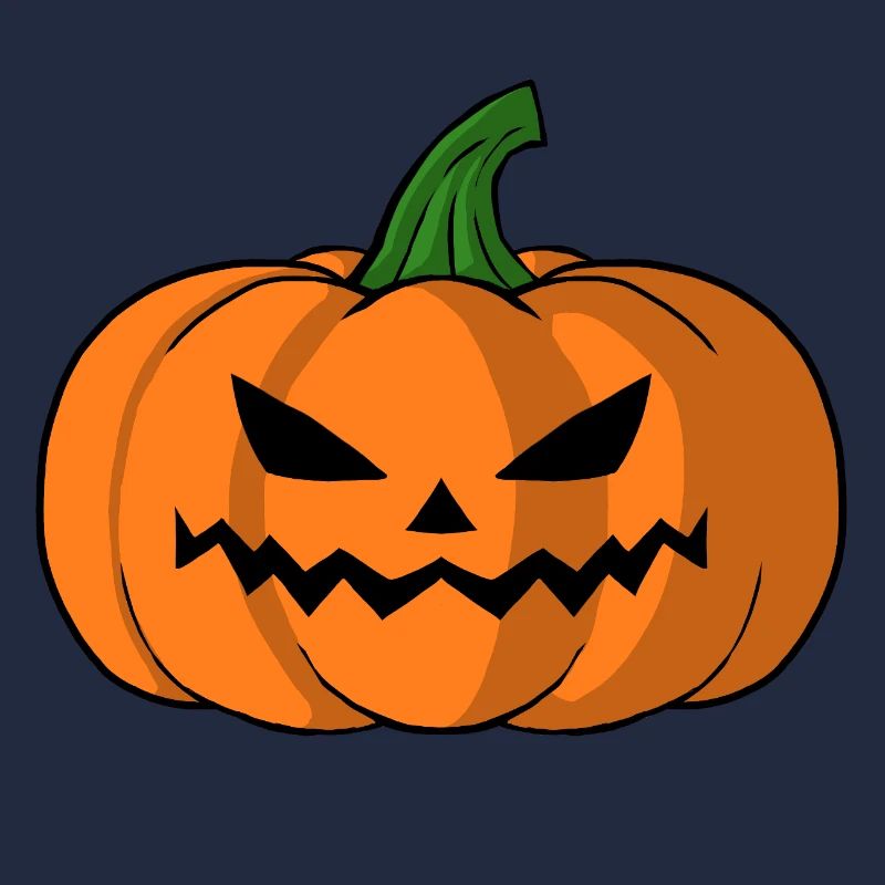 Bold Jack O Lantern Pumpkin