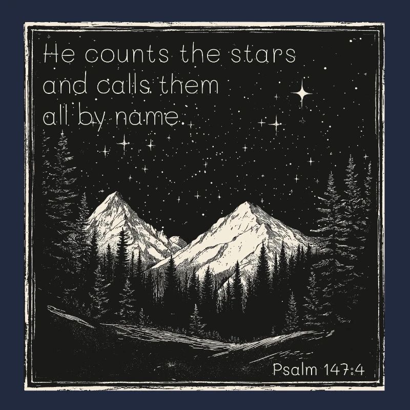 Starry sky christian
