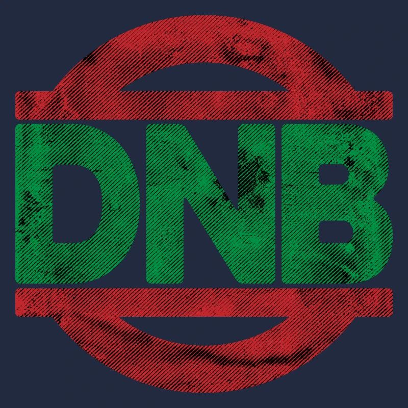 DnB Vibe Stamp RedGreen