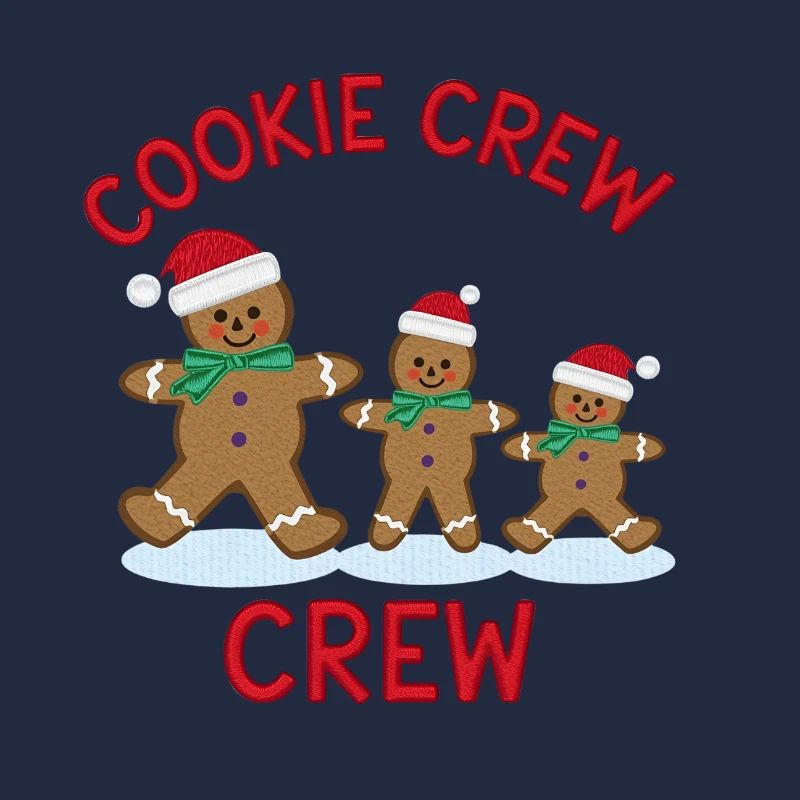Weihnachtsplätzchen-Crew