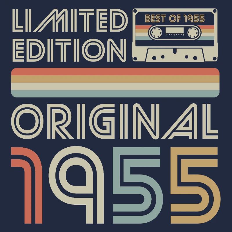 Cassette rétro originale limitée de 1955