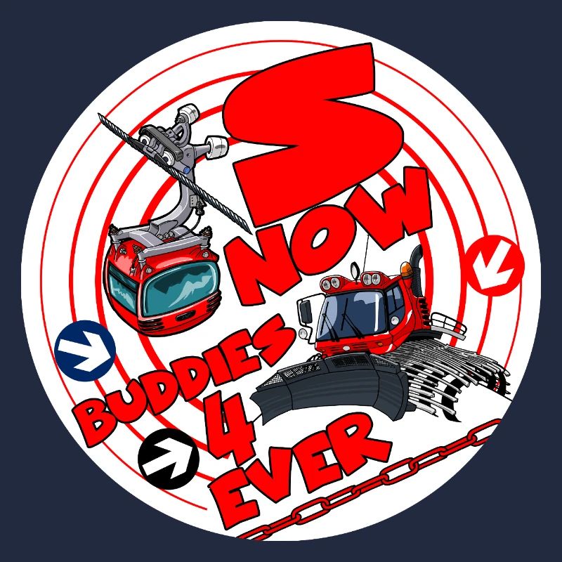 1423-SNOW_BUDDIES_4_EVER_rood-Buchstaben