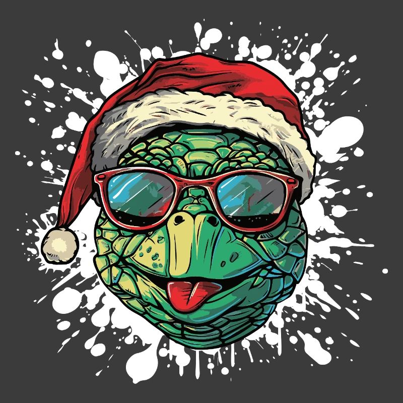 Turtle Christmas Funny
