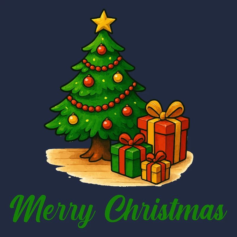 Weihnachtsbaum Geschenke
