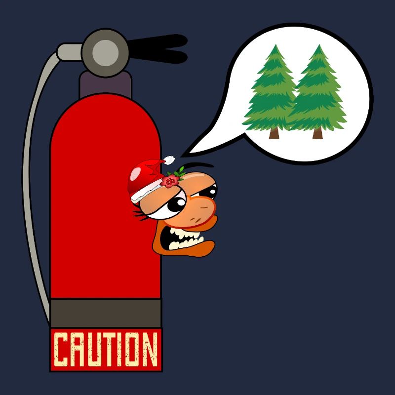 CAUTION CHRISTMAS TREE FIRE