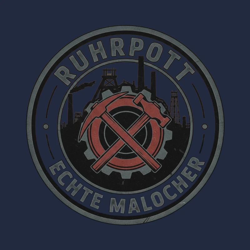 Ruhrpott Echte Malocher Patch