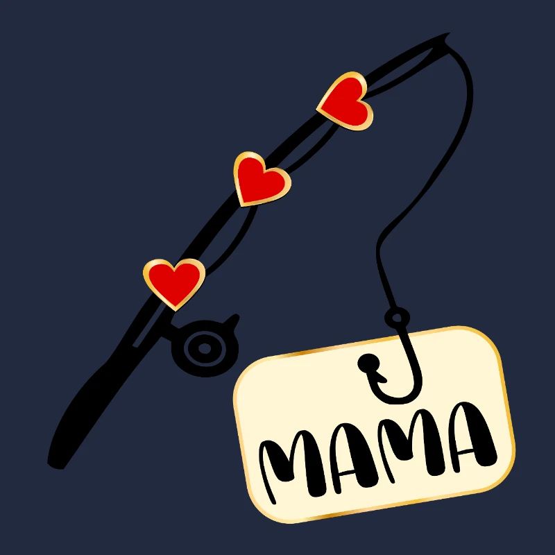 Angelrute Angeln Mutter Mama
