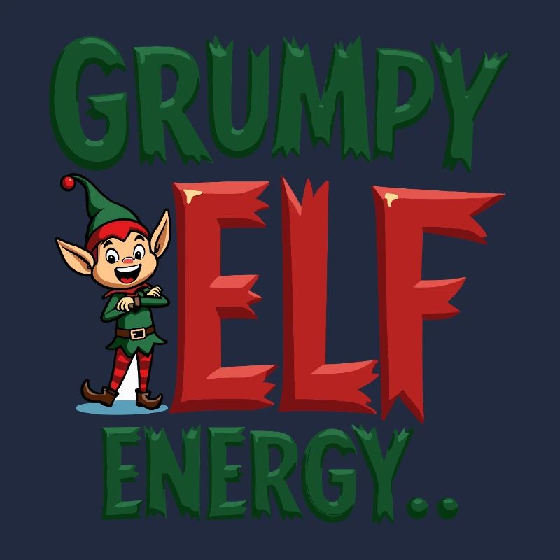 Grumpy Elf Energy Grumpy Imp