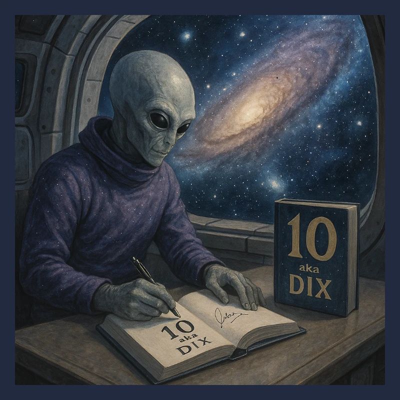 Alien Writer Cosmos