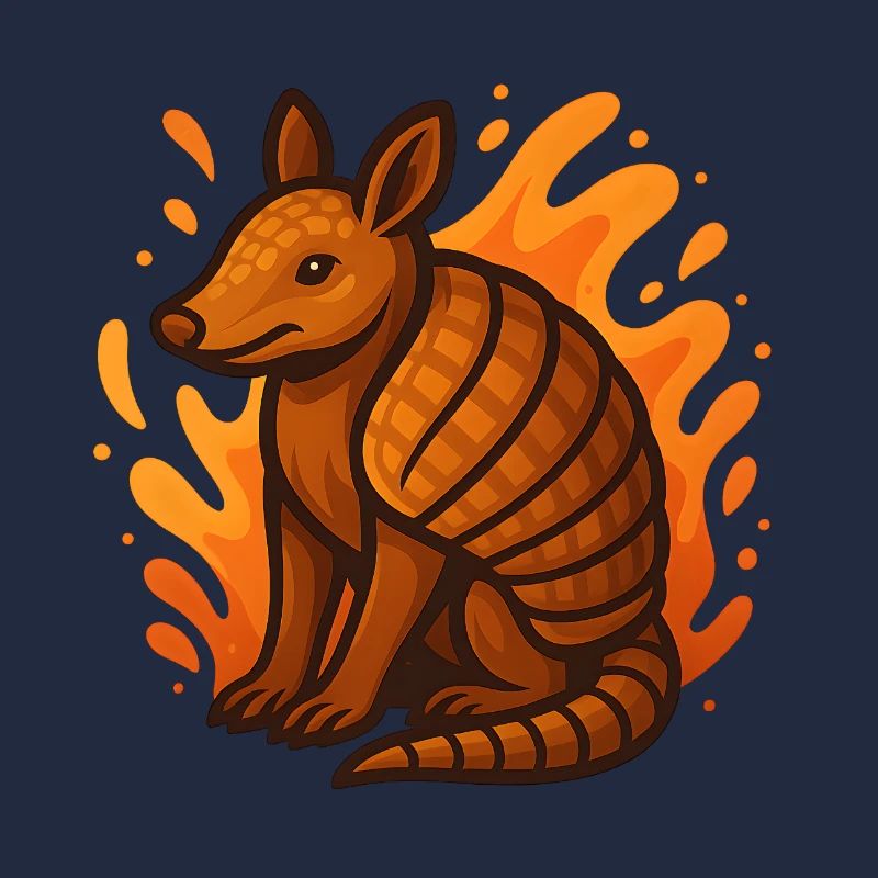 Flaming Armadillo