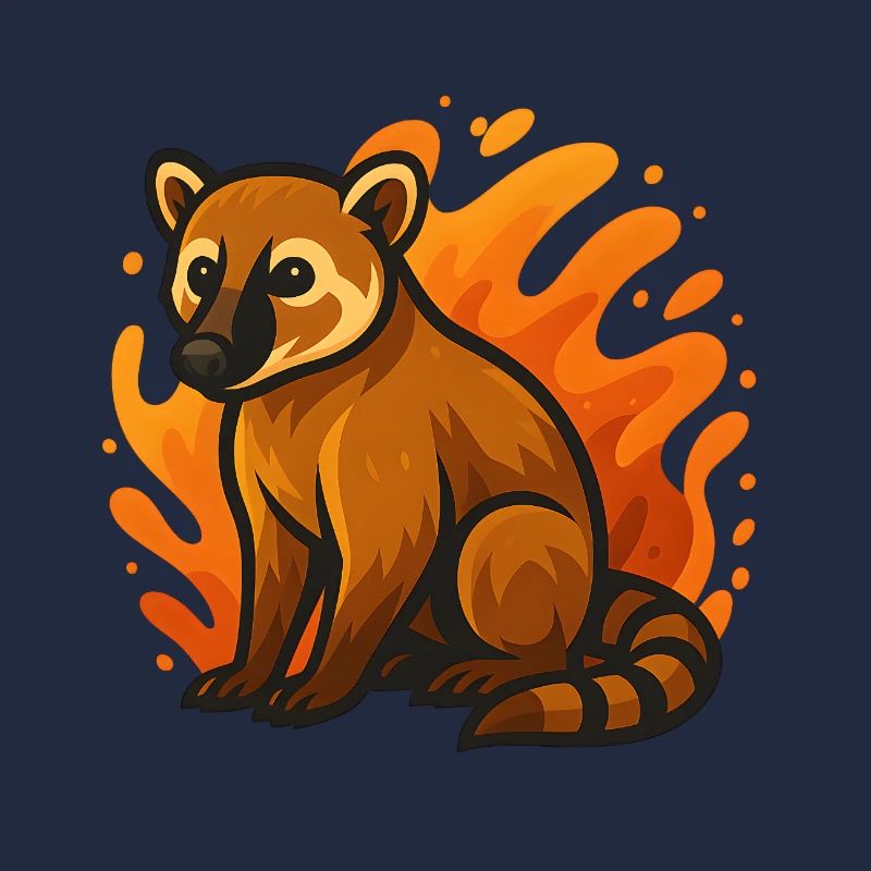 Flaming Nose Bear