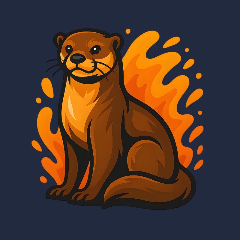 Flaming Otter