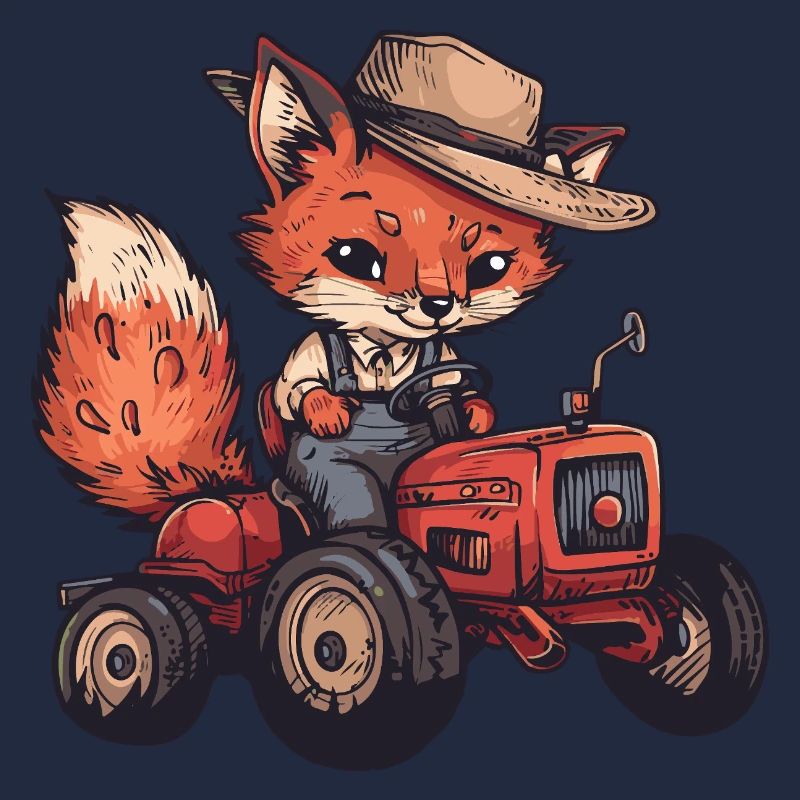Fox Tractor Farmer