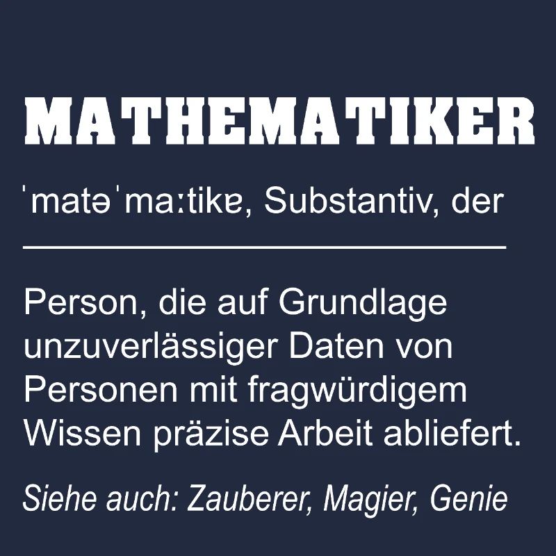 Définition du mathématicien