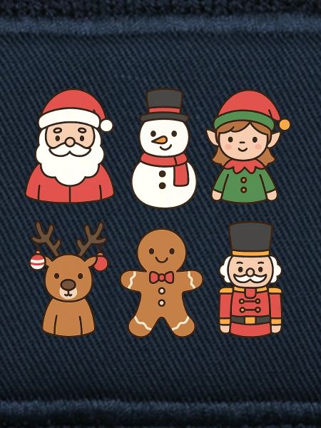 Verspielte Weihnachtscrew