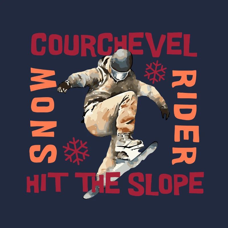 Courchevel Snowboard Jumping
