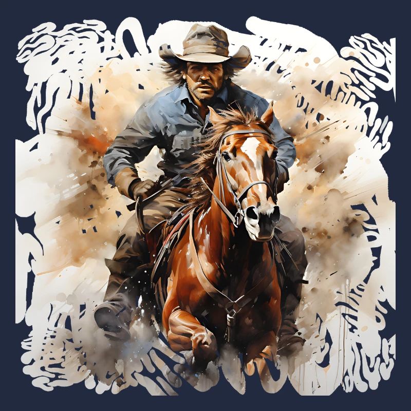 Wild West Rodeo Reiter