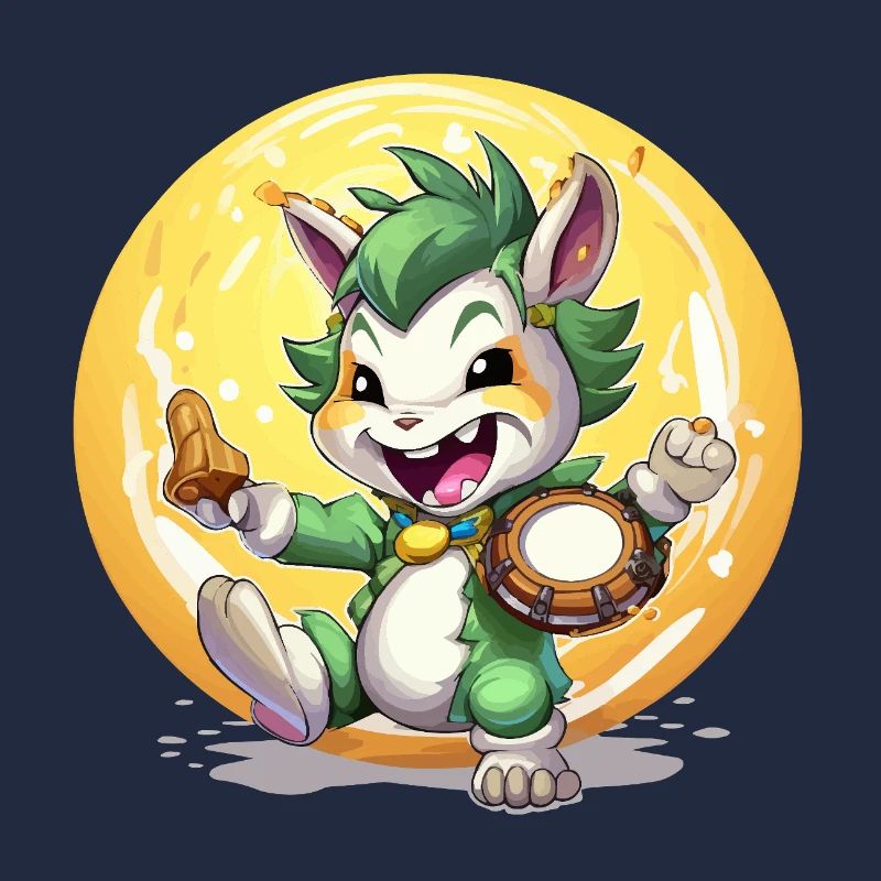 Mondkumpel Trommlerbunny