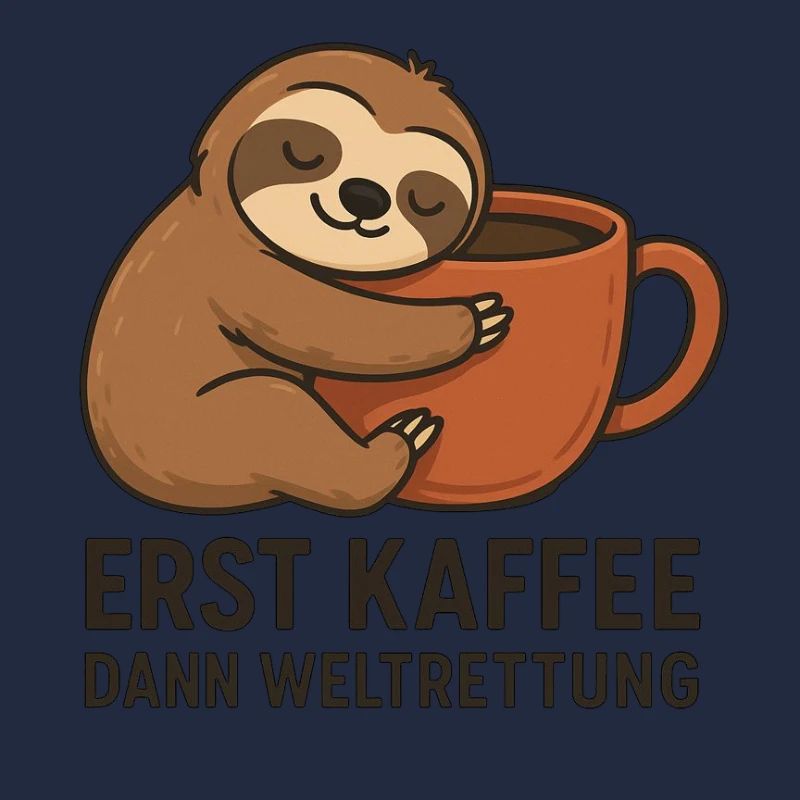 First coffee, then saving the world