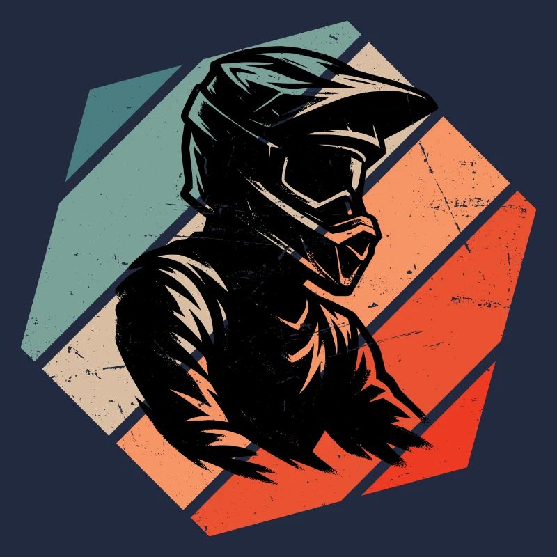 Conception compacte du motocross