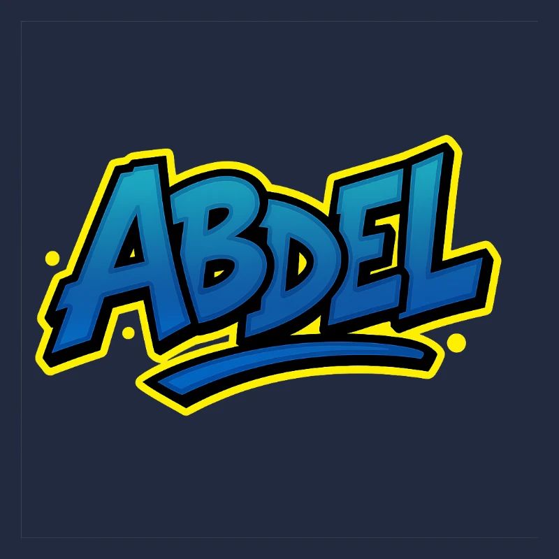 Graffiti Name Abdel ideal printable gift