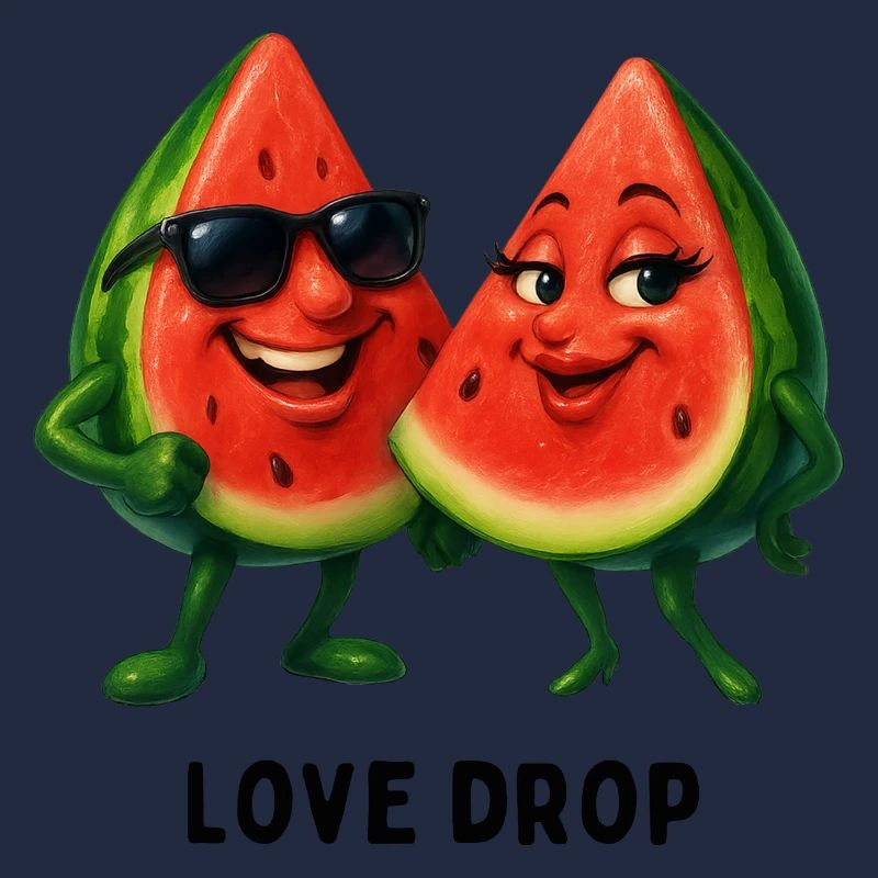 Duo pastèques Love Drop