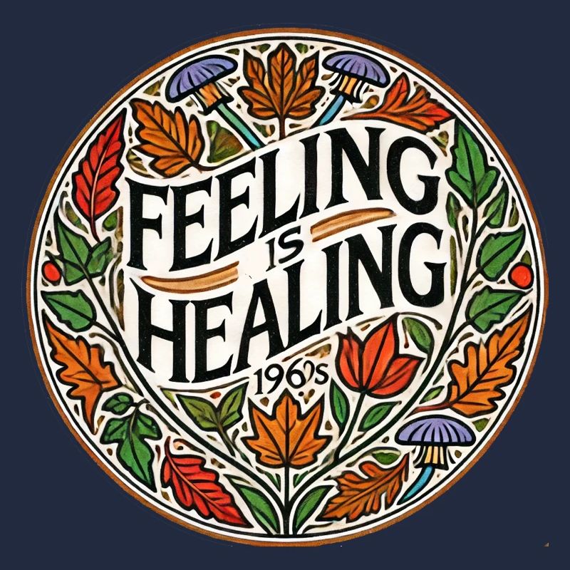 Feeling is Healing Circle Tee