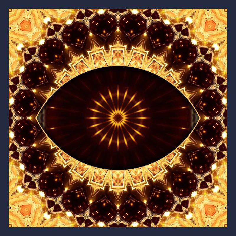 Sonnenkaleidoskop Mandala