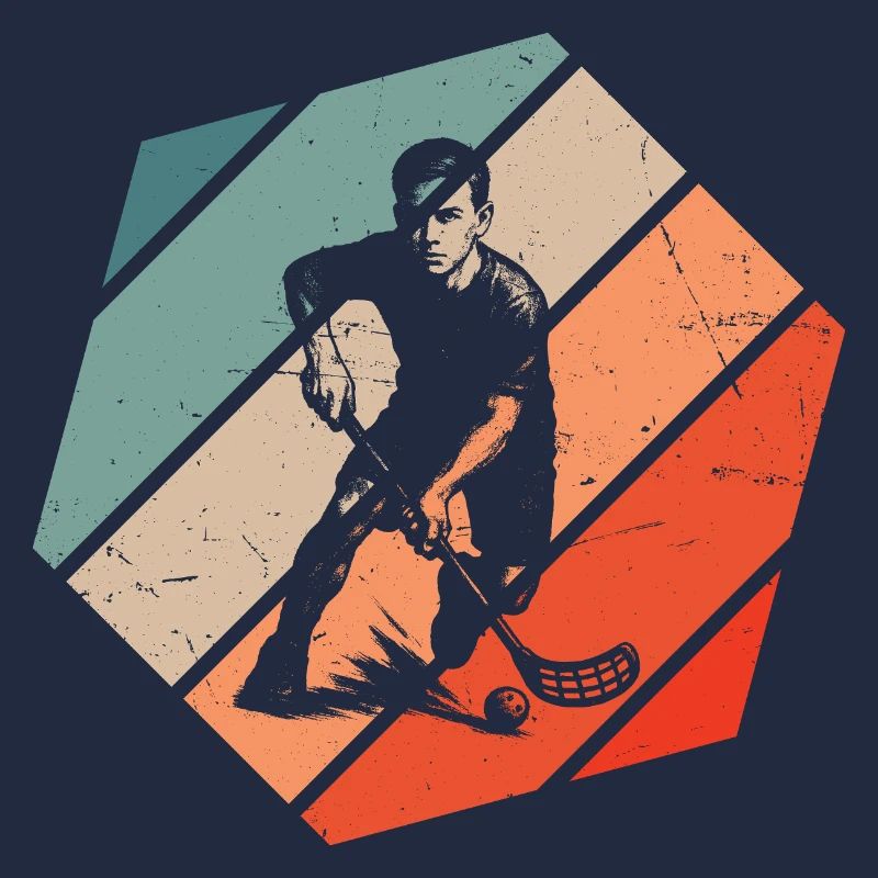 Conception compacte de floorball pour floorball