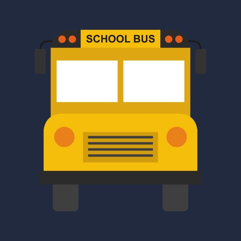 Schulbusfront