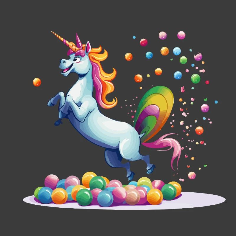 Glowing Unicorn Bale Joy