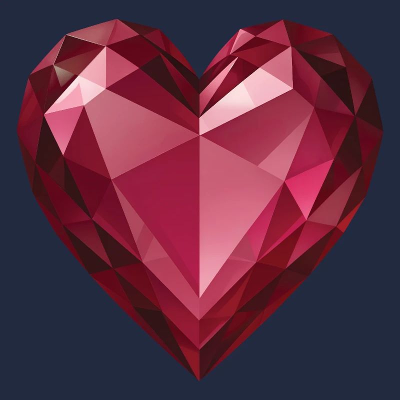 RUBY HEART - peace & love