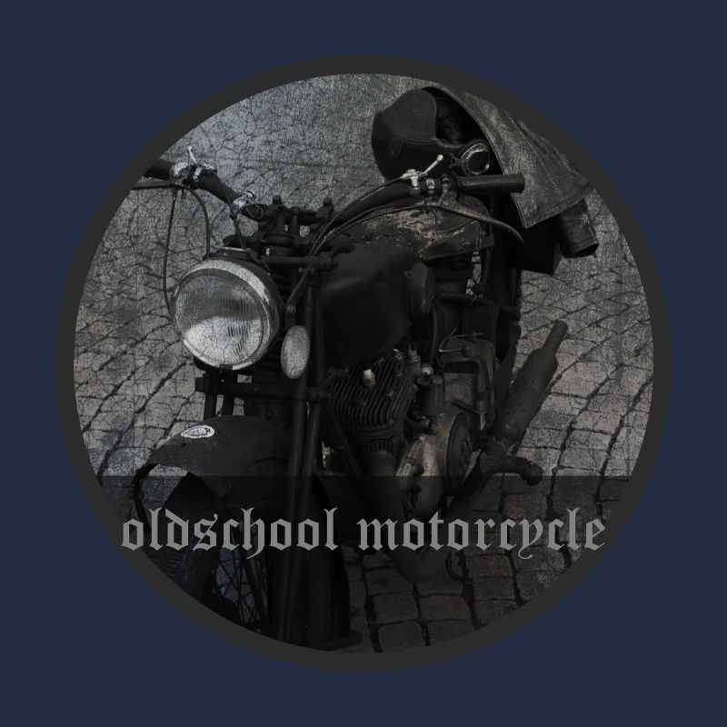 Oldschool Motorrad