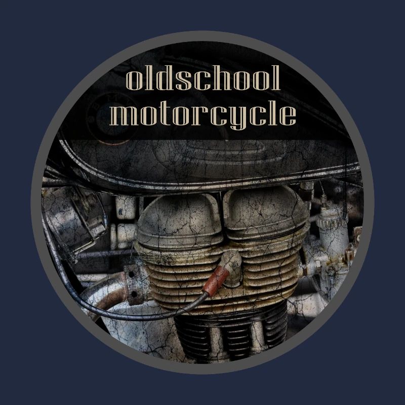 Oldschool Motorrad