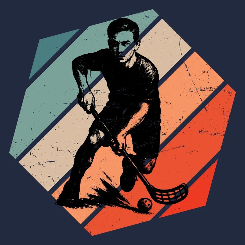 Motif classique du floorball