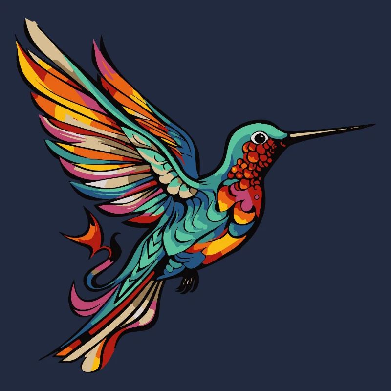 Hummingbird Bird Comic