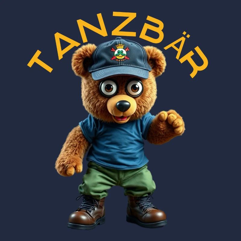 Dancing Bear Mascot