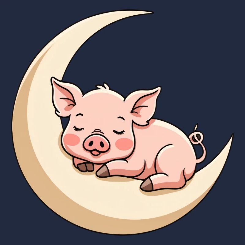 Mondschlaf Schweinchen