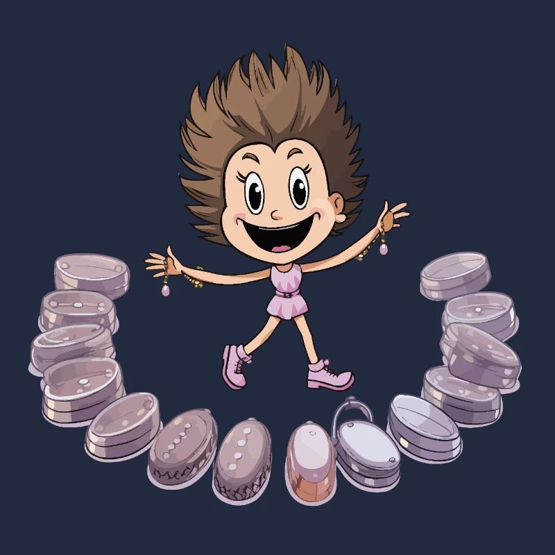 Macaron Tanzmädchen