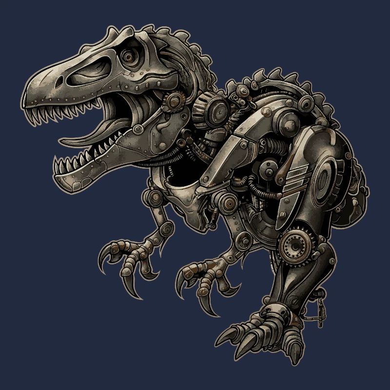 Mechanischer Dinosaurier – Roboter T-Rex