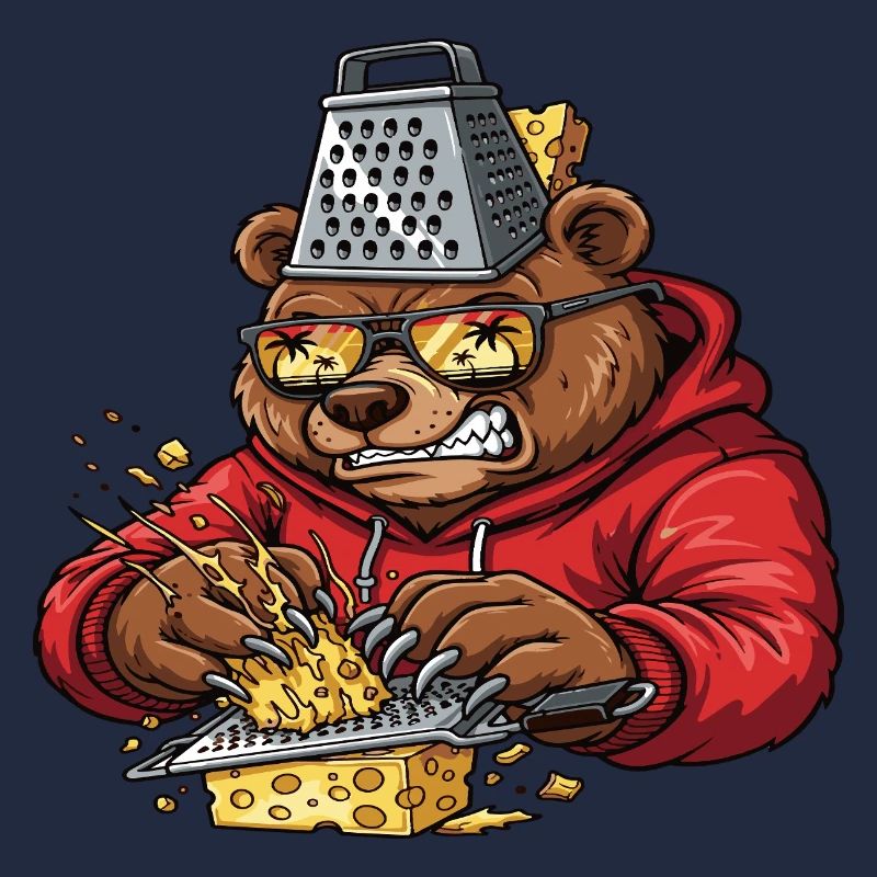 Grater Bear Cheese Crusher