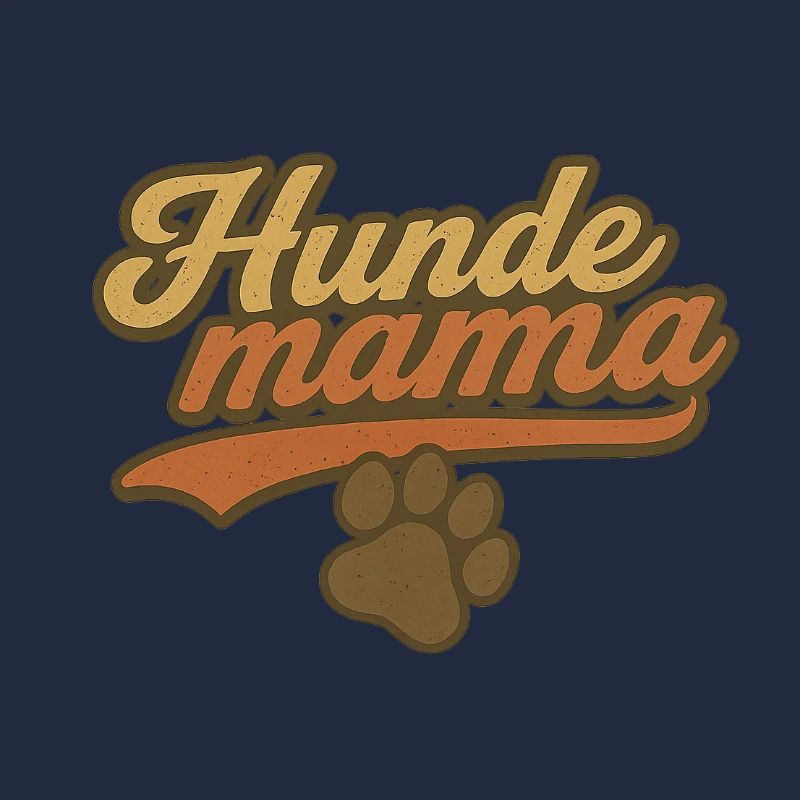 Hundemama Vintage Pfoten