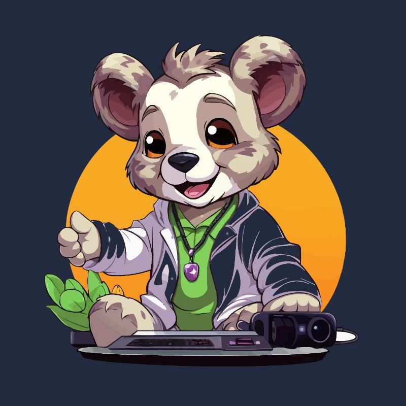 Tech-Koala Creator au look rétro