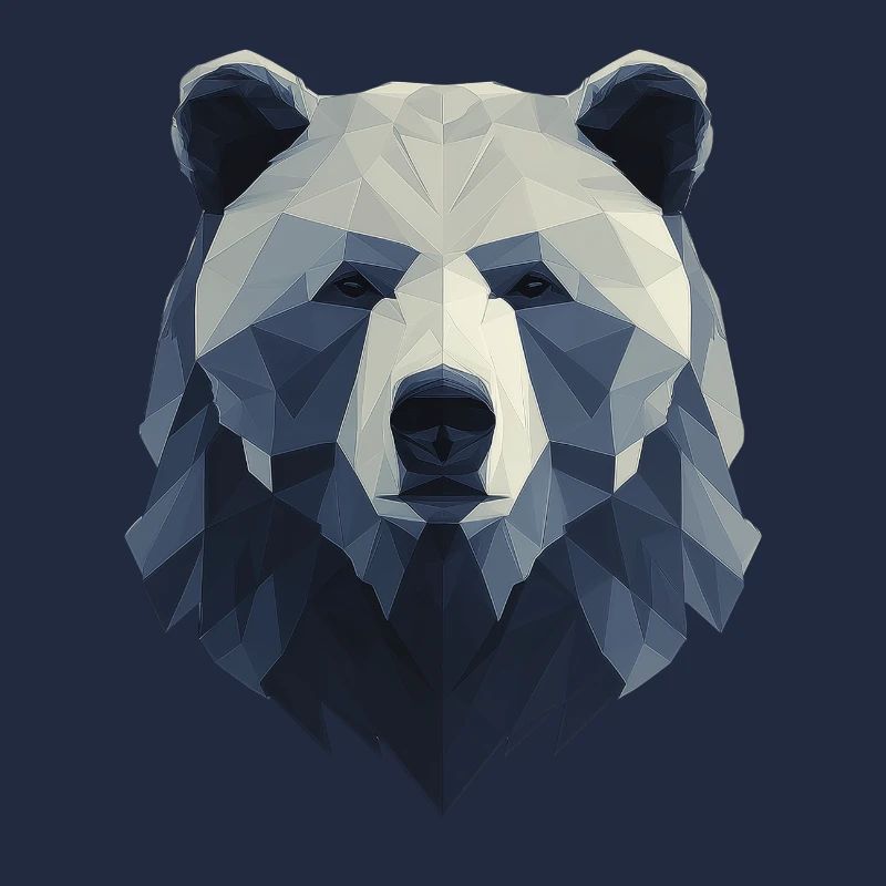 Bear Head, Strong Bear Design, Power Symbol