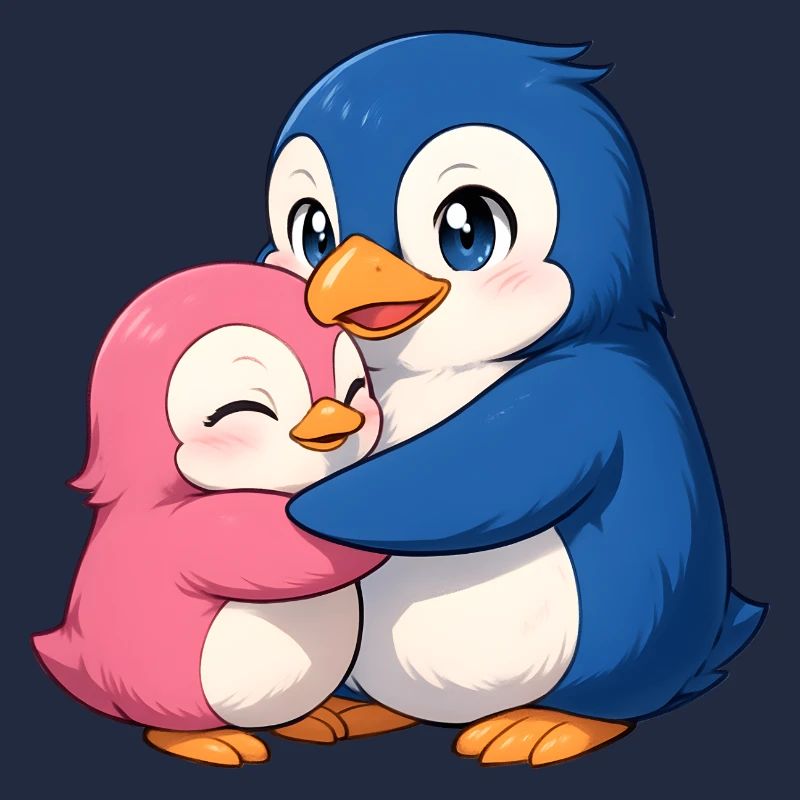 Kuschelige Pinguinfreunde