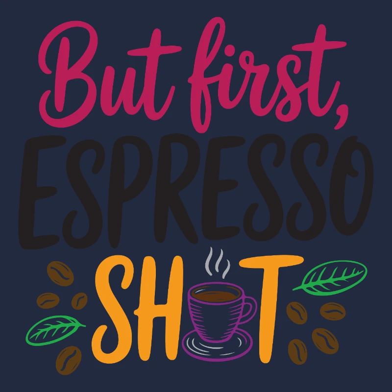 But first espresso shot
