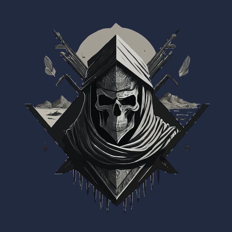Desert Veiled Skeleton