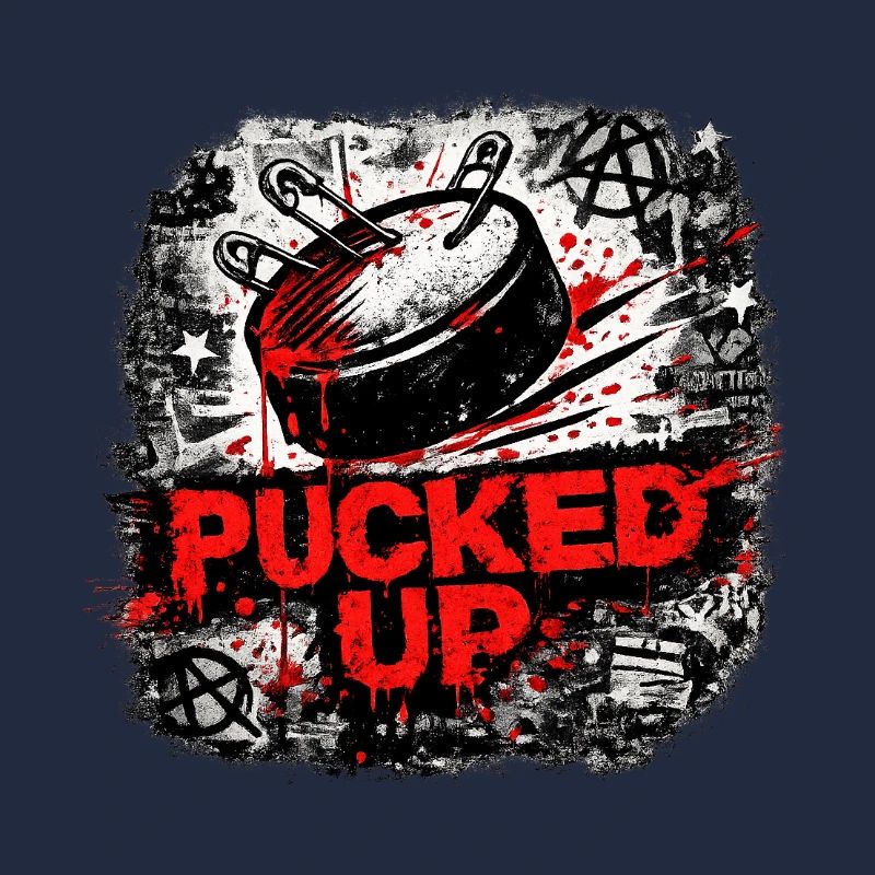 Punk graffitier déformé